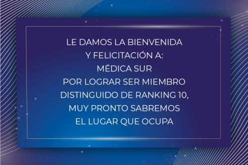 Bienbenido y felicitación a..